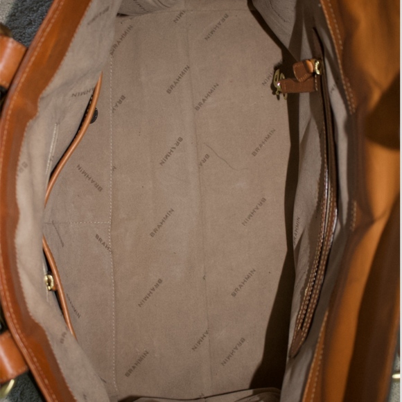 Brahmin - Snake skin Tan purse